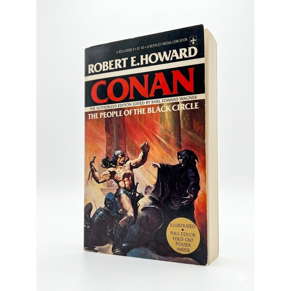 Conan The People of the Black Circle Paperback(PB) 1977 Robert E. Howard Poster